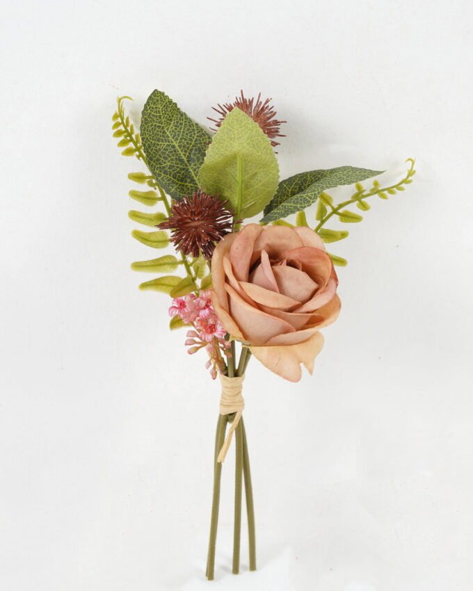 Artificial Flower 15*15*24cm Rose bundle GS-36622062 Bouquet YeahFlower is one of Chinese leading OEM manufacturers and exporters , supplying the silk flowers, wholesale artificial trees