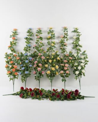 Artificial Flower 30*30*122CM Rose bush*23 GS-67922019 Banners&Garlands YeahFlower is one of Chinese leading OEM manufacturers and exporters , supplying the silk flowers, wholesale artificial trees