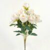 Artificial Flower 30*30*45 CM Rose bush*9 GS-67922017-W1 Flowers Bush YeahFlower is one of Chinese leading OEM manufacturers and exporters , supplying the silk flowers, wholesale artificial trees