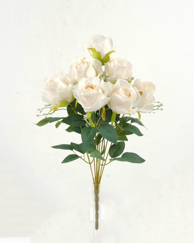 Artificial Flower 30*30*45 CM Rose bush*9 GS-67922017-W1 Flowers Bush YeahFlower is one of Chinese leading OEM manufacturers and exporters , supplying the silk flowers, wholesale artificial trees