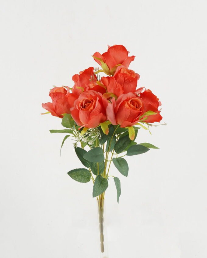 Artificial Flower 30*30*45 CM Rose bush*9 GS-67922017 Flowers Bush YeahFlower is one of Chinese leading OEM manufacturers and exporters , supplying the silk flowers, wholesale artificial trees