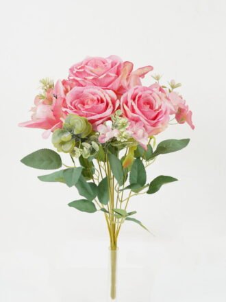 Artificial Flower 36*36*47 CM Rose lily bush*11 GS-67922015 Flowers Bush 3,000+ sqm showroom with thousands of artificial flowers, plants & trees ready for global sourcing.