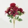 Artificial Flower 36*36*47 CM Rose lily bush*11 GS-67922015-R1 Flowers Bush YeahFlower is one of Chinese leading OEM manufacturers and exporters , supplying the silk flowers, wholesale artificial trees