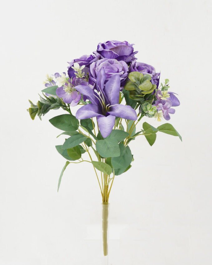 Artificial Flower 36*36*47 CM Rose lily bush*11 GS-67922015-Z1 Flowers Bush YeahFlower is one of Chinese leading OEM manufacturers and exporters , supplying the silk flowers, wholesale artificial trees