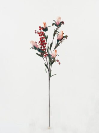 Artificial Flower 20*20*75cm Rose single stem GS-33522007 Single Flowers 3,000+ sqm showroom with thousands of artificial flowers, plants & trees ready for global sourcing.