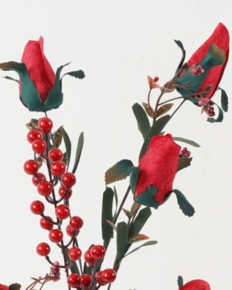 Artificial Flower 20*20*75cm Rose single stem GS-33522007-R1 Single Flowers YeahFlower is one of Chinese leading OEM manufacturers and exporters , supplying the silk flowers, wholesale artificial trees