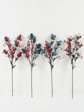 Artificial Flower 28*28*100cm Clivia single stem GS-33522006-Y1 Single Flowers 3,000+ sqm showroom with thousands of artificial flowers, plants & trees ready for global sourcing.