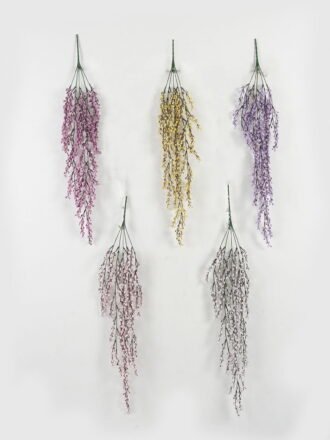 Artificial Flower 23*23*74cm Lavender *5 *69  Hanging Bush GS-36622066CONTI Banners&Garlands 3,000+ sqm showroom with thousands of artificial flowers, plants & trees ready for global sourcing.