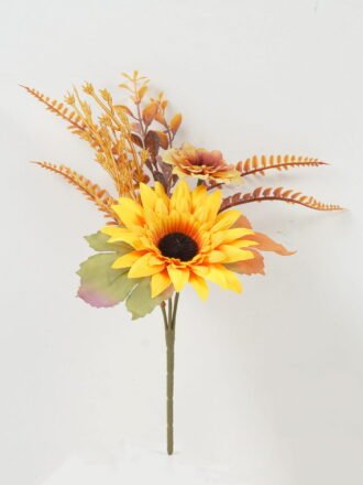 Artificial Flower 22*22*35cm Chrysanthemum single stem GS-52822005 Flowers Bush 3,000+ sqm showroom with thousands of artificial flowers, plants & trees ready for global sourcing.