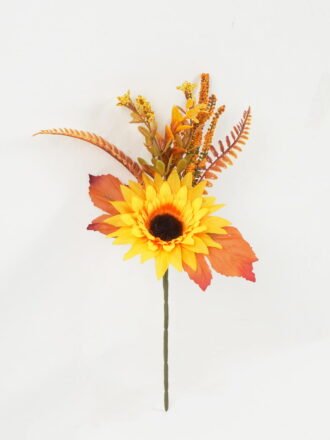 Artificial Flower 16*16*32cm Rose single stem GS-52822009 Flowers Bush 3,000+ sqm showroom with thousands of artificial flowers, plants & trees ready for global sourcing.