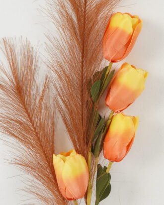 Artificial Flower 16*16*70cm Tulip *4 single stem GS-33522004-O1 Single Flowers YeahFlower is one of Chinese leading OEM manufacturers and exporters , supplying the silk flowers, wholesale artificial trees