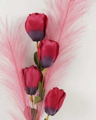 Artificial Flower 16*16*70cm Tulip *4 single stem GS-33522004-R1 Single Flowers YeahFlower is one of Chinese leading OEM manufacturers and exporters , supplying the silk flowers, wholesale artificial trees