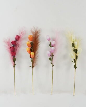 Artificial Flower 16*16*70cm Tulip *4 single stem GS-33522004 Single Flowers YeahFlower is one of Chinese leading OEM manufacturers and exporters , supplying the silk flowers, wholesale artificial trees