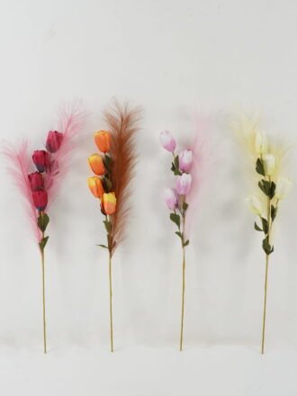 Artificial Flower 28*28*111cm Anthurium *3 single stem GS-33522003-O1 Single Flowers 3,000+ sqm showroom with thousands of artificial flowers, plants & trees ready for global sourcing.