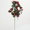 Artificial Flower 28*63cm leafs, pip berry branches GS-66222083 Christmas Item YeahFlower is one of Chinese leading OEM manufacturers and exporters , supplying the silk flowers, wholesale artificial trees