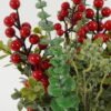 Artificial Flower tiny leaf and berry in pp pot GS-66222055_4 Artificial Flower 20*20*35CM tiny leaf and berry in pp pot GS-66222055 Christmas Item YeahFlower is one of Chinese leading OEM manufacturers and exporters , supplying the silk flowers, wholesale artificial trees