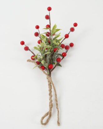 Artificial Flower 15*8*30CM tiny leaf and berry teardrop GS-66222059 Christmas Item YeahFlower is one of Chinese leading OEM manufacturers and exporters , supplying the silk flowers, wholesale artificial trees