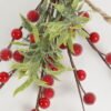 Artificial Flower 15*8*30CM tiny leaf and berry teardrop GS-66222059 Christmas Item YeahFlower is one of Chinese leading OEM manufacturers and exporters , supplying the silk flowers, wholesale artificial trees