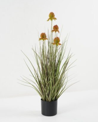 Artificial Grass 25*25*60cm Grass *4 in PP pot GS-45722025 Grass&PLANT YeahFlower is one of Chinese leading OEM manufacturers and exporters , supplying the silk flowers, wholesale artificial trees