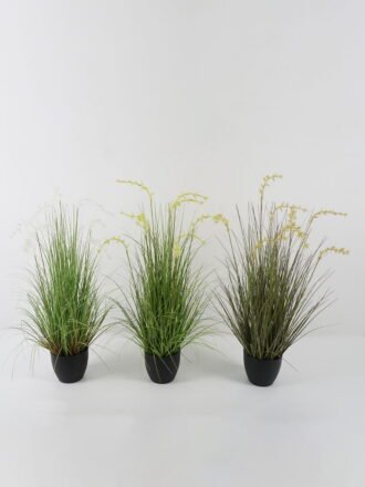 Artificial Grass 25*25*60cm Grass *4 in PP pot GS-45722025 Grass&PLANT 3,000+ sqm showroom with thousands of artificial flowers, plants & trees ready for global sourcing.