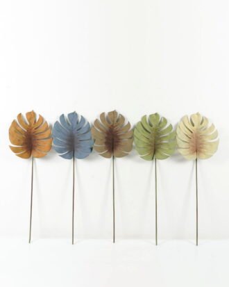 Artificial Plant 86cm Monstera single stem GVC-22-2941 Single Flowers YeahFlower is one of Chinese leading OEM manufacturers and exporters , supplying the silk flowers, wholesale artificial trees