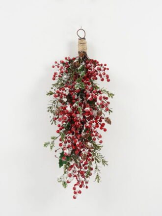 Artificial Plant 60*60*15cm Christmas wreath GS-27922182 Christmas Item 3,000+ sqm showroom with thousands of artificial flowers, plants & trees ready for global sourcing.