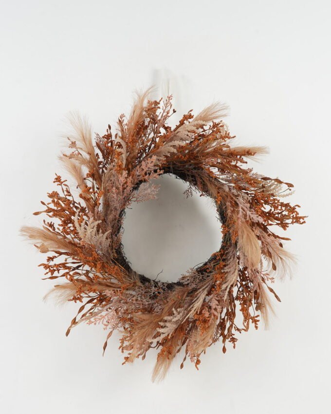 Artificial Plant 80*80*15cm Christmas wreath GS-27922175 Christmas Item YeahFlower is one of Chinese leading OEM manufacturers and exporters , supplying the silk flowers, wholesale artificial trees