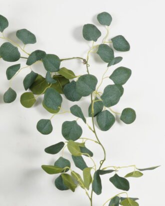 Artificial Plant 21*21*180cm Eucalyptus garland *4 forks GS-17722042 Banners&Garlands YeahFlower is one of Chinese leading OEM manufacturers and exporters , supplying the silk flowers, wholesale artificial trees