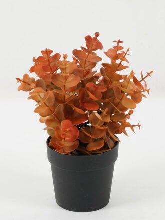 Artificial Plant 18*18*22cm Eucalyptus leaves in PP pot GS-05522072 Potted Flowers&Plants 3,000+ sqm showroom with thousands of artificial flowers, plants & trees ready for global sourcing.