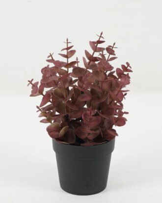 Artificial Plant 18*18*22cm Eucalyptus leaves in PP pot GS-05522072-R1 Potted Flowers&Plants YeahFlower is one of Chinese leading OEM manufacturers and exporters , supplying the silk flowers, wholesale artificial trees