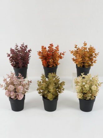 Artificial Plant 19*19*25 Leaf in PP pot GS-05522071-Y1 Potted Flowers&Plants 3,000+ sqm showroom with thousands of artificial flowers, plants & trees ready for global sourcing.