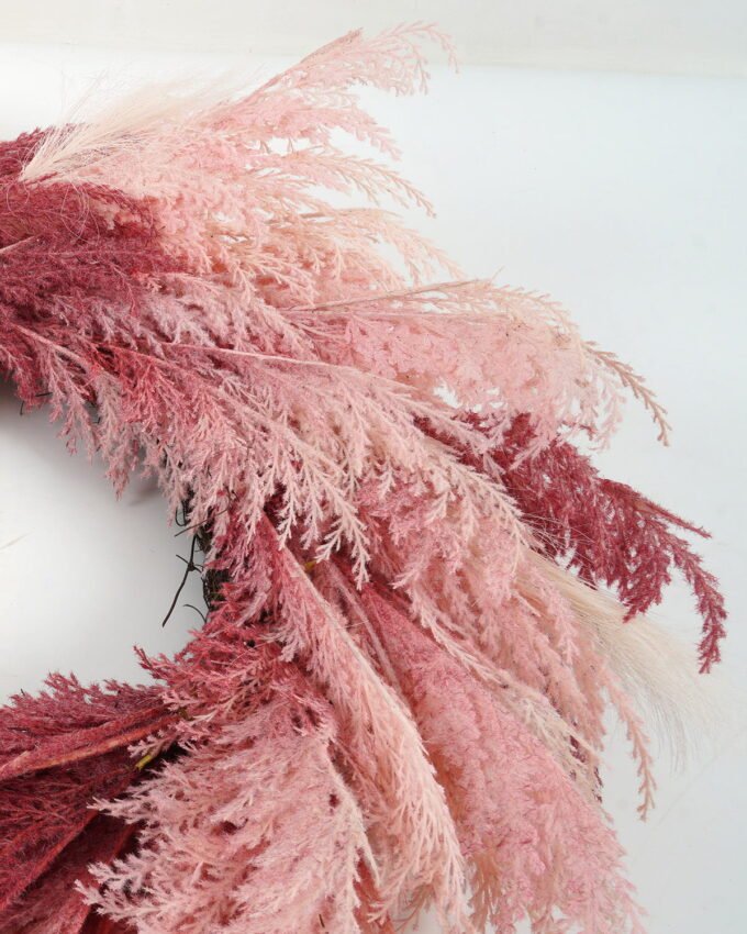 Artificial Plant 67*67*15cm Grass wreath GS-27922168 Christmas Item YeahFlower is one of Chinese leading OEM manufacturers and exporters , supplying the silk flowers, wholesale artificial trees