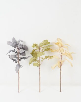 Artificial Plant 19*19*45cm Leaf single stem GS-14522020 Leaves&Sprays&Foliages YeahFlower is one of Chinese leading OEM manufacturers and exporters , supplying the silk flowers, wholesale artificial trees