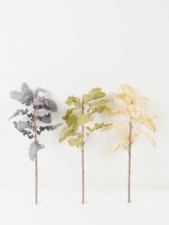 Artificial Plant 13*13*31cm Leaf single stem GS-14522019-G1 Leaves&Sprays&Foliages 3,000+ sqm showroom with thousands of artificial flowers, plants & trees ready for global sourcing.