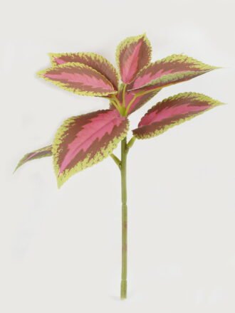 Artificial Plant 22*22*28cm Leaf single stem GS-48322001 Leaves&Sprays&Foliages 3,000+ sqm showroom with thousands of artificial flowers, plants & trees ready for global sourcing.