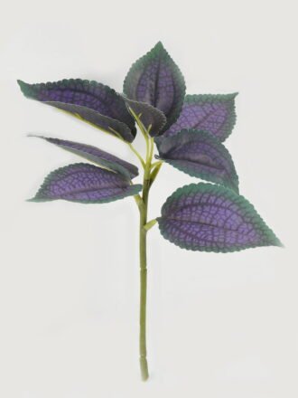 Artificial Plant 22*22*28cm Leaf single stem GS-48322001-R1 Leaves&Sprays&Foliages 3,000+ sqm showroom with thousands of artificial flowers, plants & trees ready for global sourcing.