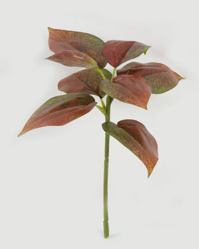 Artificial Plant 22*22*32cm Leaf single stem GS-48322005-R1 Leaves&Sprays&Foliages YeahFlower is one of Chinese leading OEM manufacturers and exporters , supplying the silk flowers, wholesale artificial trees