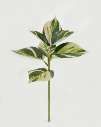 Artificial Plant 22*22*33cm Leaf single stem GS-48322006-W1 Leaves&Sprays&Foliages YeahFlower is one of Chinese leading OEM manufacturers and exporters , supplying the silk flowers, wholesale artificial trees