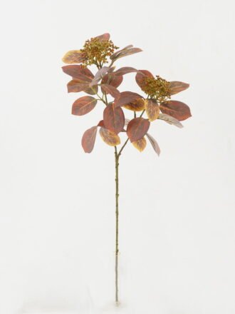 Artificial Plant 22*22*71cm Leaves fruit *2 single stem GS-15422045-R3 Leaves&Sprays&Foliages 3,000+ sqm showroom with thousands of artificial flowers, plants & trees ready for global sourcing.