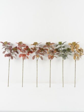Artificial Plant 22*22*71cm Leaves fruit *2 single stem GS-15422045-R1 Leaves&Sprays&Foliages 3,000+ sqm showroom with thousands of artificial flowers, plants & trees ready for global sourcing.