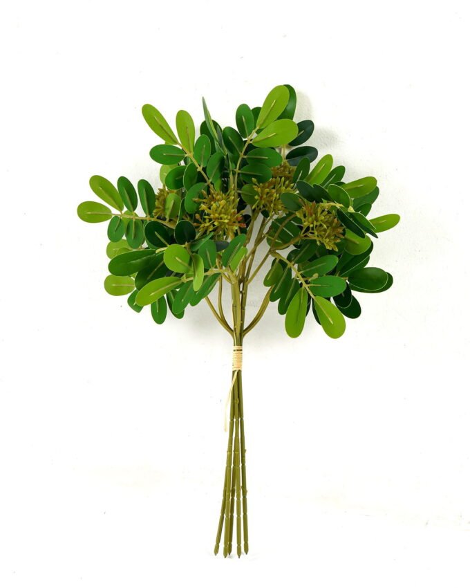 Artificial Plant 24*15*36cm Locust leaf * 5 bundle GS-26222033 Leaves&Sprays&Foliages YeahFlower is one of Chinese leading OEM manufacturers and exporters , supplying the silk flowers, wholesale artificial trees