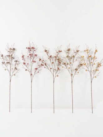 Artificial Plant 17*17*40cm Leaves single stem GS-15422046-R3 Leaves&Sprays&Foliages 3,000+ sqm showroom with thousands of artificial flowers, plants & trees ready for global sourcing.