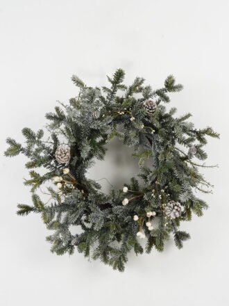 Artificial Plant 74*74*14cm Reed wreath GS-27922173 Christmas Item 3,000+ sqm showroom with thousands of artificial flowers, plants & trees ready for global sourcing.