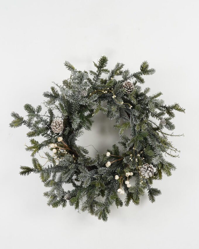 Artificial Plant 70*70*10cm Pine wreath GS-27922170 Christmas Item YeahFlower is one of Chinese leading OEM manufacturers and exporters , supplying the silk flowers, wholesale artificial trees