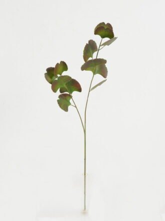 Artificial Plant 19*19*79cm Real touch ginkgo single stem GS-15422053 Leaves&Sprays&Foliages 3,000+ sqm showroom with thousands of artificial flowers, plants & trees ready for global sourcing.