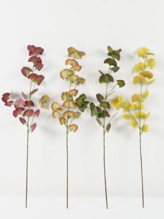 Artificial Plant 12*12*62cm Real touch ginkgo *2 single stem GS-15422052-G1 Leaves&Sprays&Foliages 3,000+ sqm showroom with thousands of artificial flowers, plants & trees ready for global sourcing.