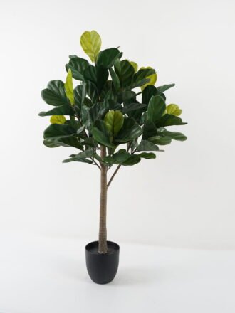 Artificial Tree 45*30*74cm Ficus lyrata tree in pp pot/30LVS GS-59522064 Tree&Plant 3,000+ sqm showroom with thousands of artificial flowers, plants & trees ready for global sourcing.