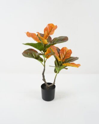 Artificial Tree 46*35*60cm Ficus lyrata tree in pp pot GS-59522080 Tree&Plant YeahFlower is one of Chinese leading OEM manufacturers and exporters , supplying the silk flowers, wholesale artificial trees