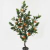 Artificial Tree Orange trees 4 in PP pot GS-30422019_1 Artificial Tree 54*43*100cm Orange trees *4 in PP pot GS-30422019 Tree&Plant YeahFlower is one of Chinese leading OEM manufacturers and exporters , supplying the silk flowers, wholesale artificial trees