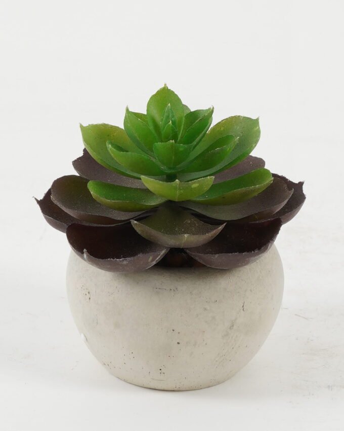 Artificial succulent 8*8*8cm Artificial succulent in Cement pot GS-51722128 Succulent YeahFlower is one of Chinese leading OEM manufacturers and exporters , supplying the silk flowers, wholesale artificial trees